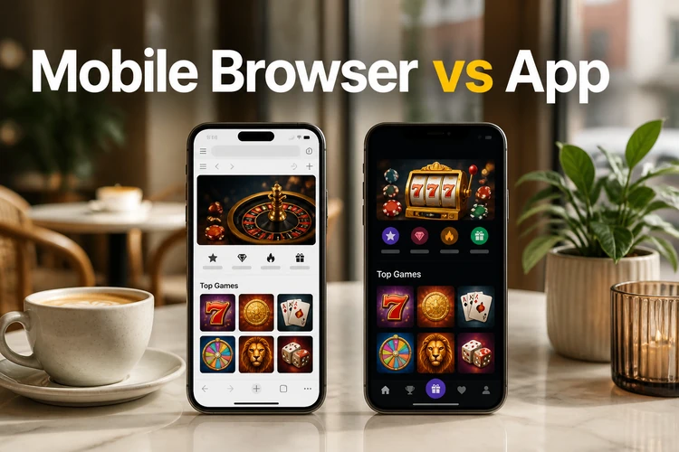 Mobile Browser vs App
